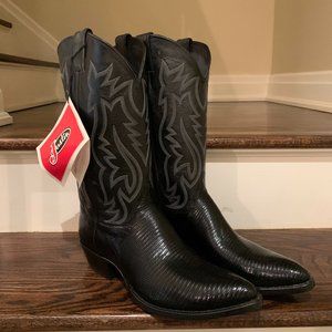 NEW Justin Boots (Mens) - Black size 10.5